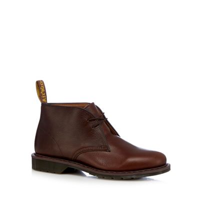 Dr Martens Dark brown leather Chukka boots